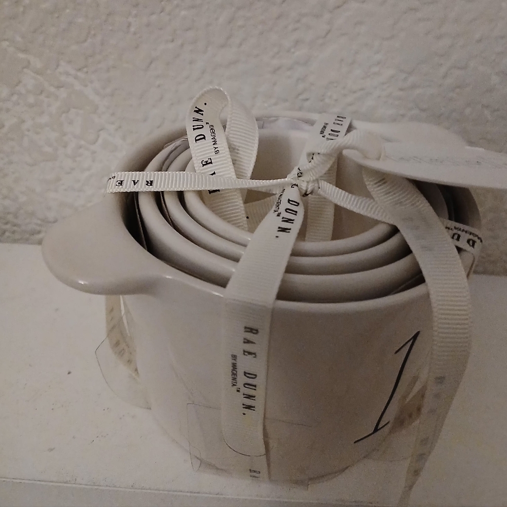 Rae Dunn White Stacking Measuring Cups - Picture 4 of 4